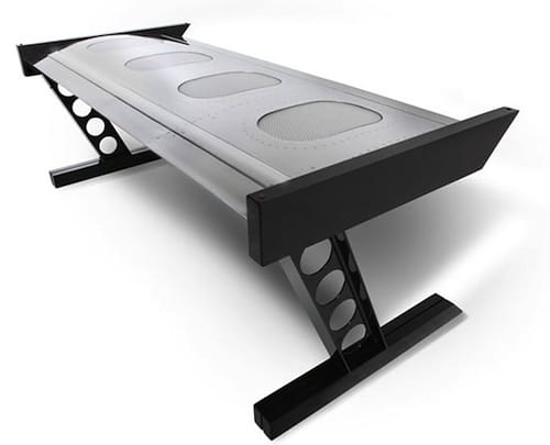 Jet Set Executive Desk Made From Airplace