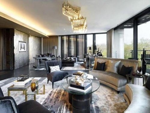 One Hyde Park Luxury Apartment Rinat Akhmetov Modern Furniture