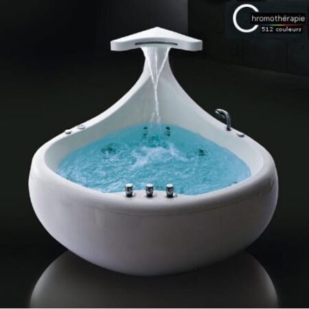 Baleina Chromotherapy Whirlpool Bathtub by Thalassor