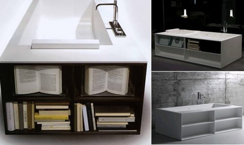 Biblio-Bathtub-With-Bookshelf-By-Antonio-Lupi