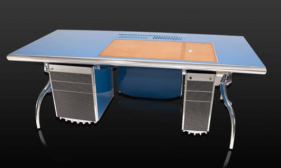 Bugatti Type 35 inspired desk
