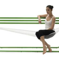 The Siesta Bench Also Doubles as a Hammock
