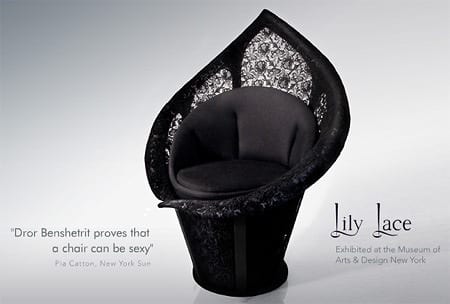 The Lily Lace Chair by Dror Benshetrit