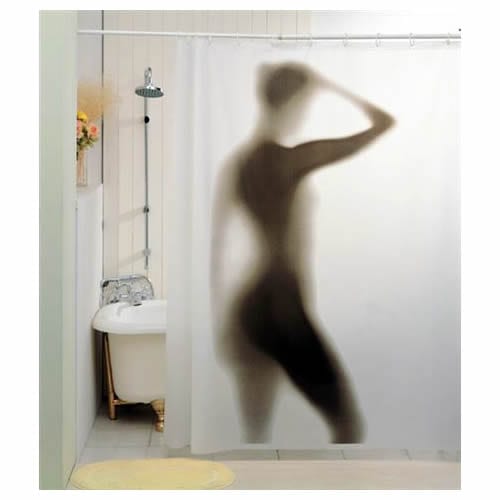 The Sexy Shower Curtain