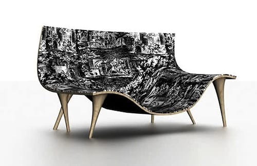 The Wild Etiquette Lounge Chair by Dima Loginoff