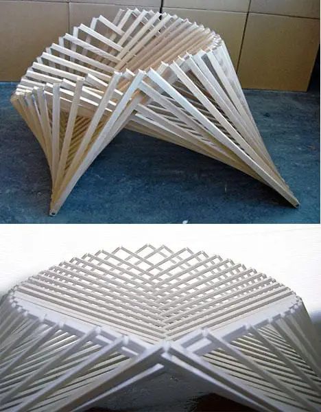 Wood Folding Chair Modern Design