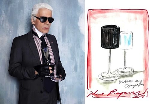 Karl Lagerfeld Designs for orrefors