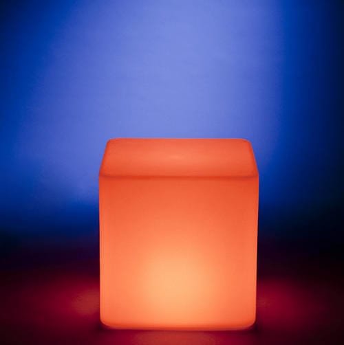 Kvad by Rotoluxe Is a Chair/Table That Shines All Through the Night