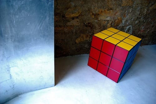 MDF Rubik’s Cube Coffee Table