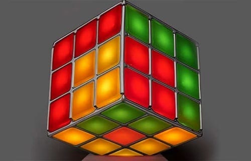 Rubiks Cube Speaker Light