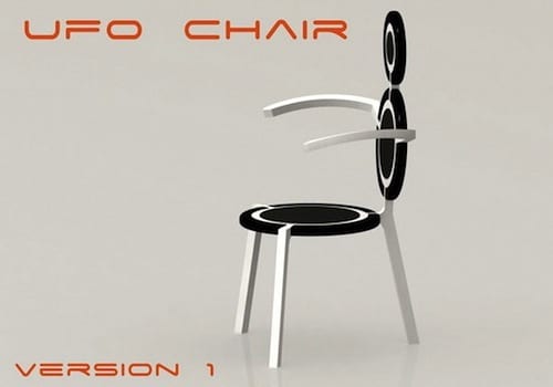 The UFO Chair By Damian Kozlik