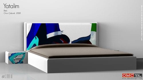 The Yatlim Pop Art Bed by OMC Design