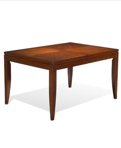 Vogue Contemporary Dining Table In Hardwood
