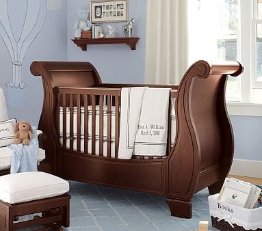 pottery barn kids sleigh crib