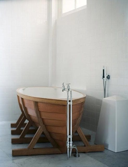 Limited Edition BathBoat by Wieki Somers Holds Water Within