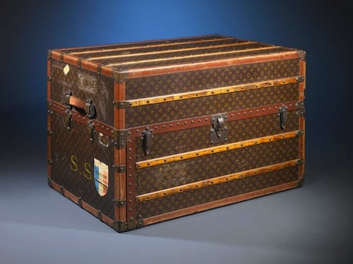 Louis Vuittons vintage wardrobe trunk