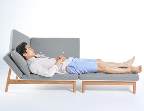 Luso Lounger Chaise Longue by James Uren Bed