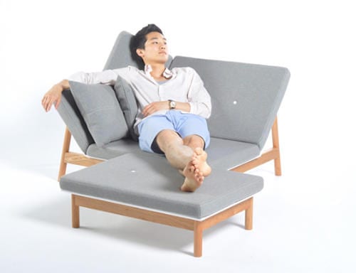 Luso Lounger Chaise Longue by James Uren Design