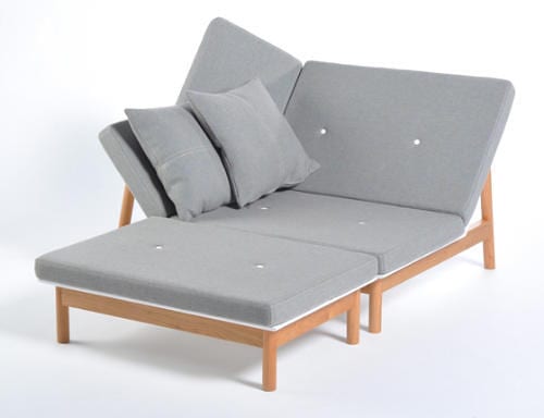 Luso Lounger Chaise Longue by James Uren