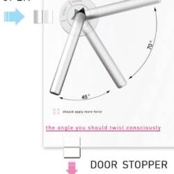 Hand Door Stopper Door Handle - Modern Design