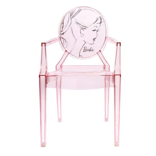 Barbie-Inspired Philippe Starck Louis Ghost Chair