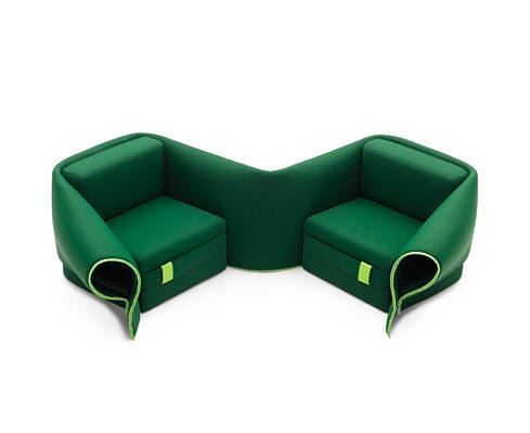 Sosia Modular Sofa by Emanuele Magini Splits Into Armchairs