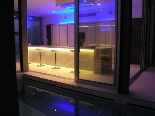 luxury villa with indoor pool