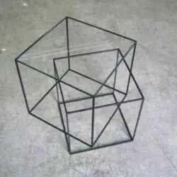 Interlocking Cube Side Tables
