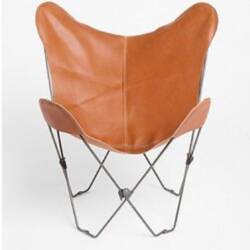 The Leather Butterfly Chair from Urban Outfitters