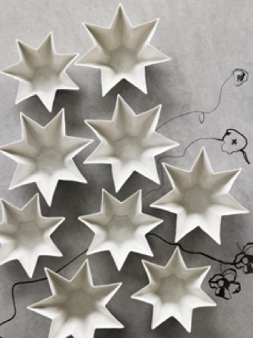 star shaped candle holders