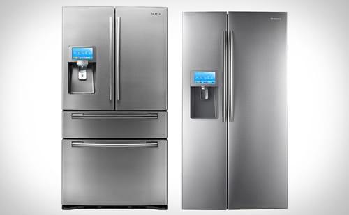 Samsung’s Touchscreen Refrigerators Have Multiple Apps