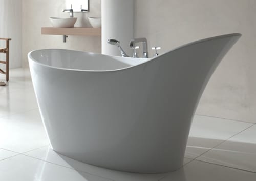 elegant modern freestanding tub