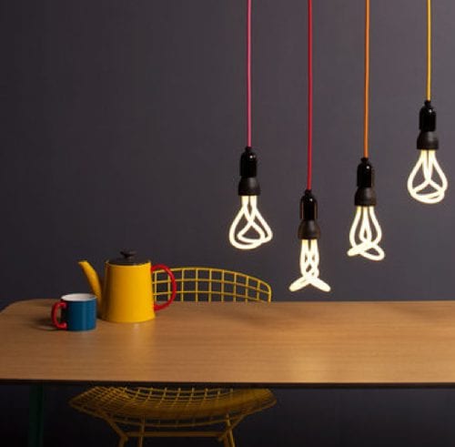 Designer Lights by Plumen Last 8x Longer than Typical Bulbs