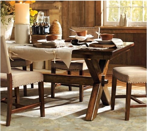 Tuscan dining table