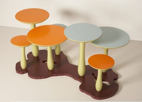 Mushroom Tables from Thomas Wold