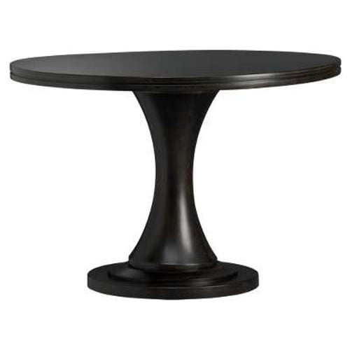 bold round dining table
