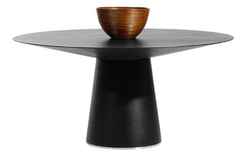 modern round dining table