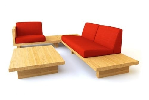 bamboo sectional furniture