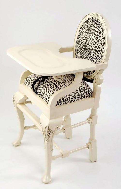 animal print high chair by nicole reid
