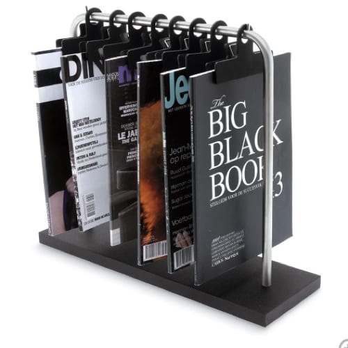 Four Simple & Sleek Magazine Rack Designs