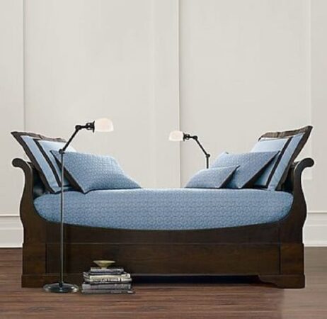 luxury wood day bed