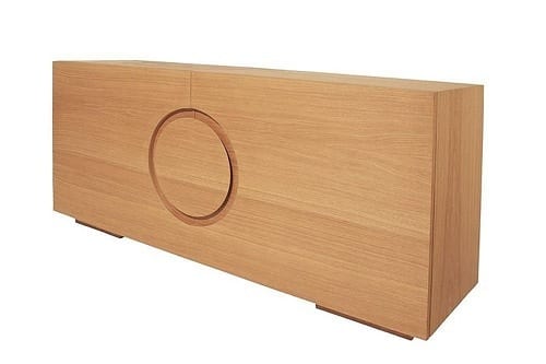 modern oak sideboard