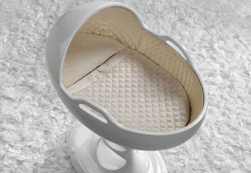 designer egg bassinet