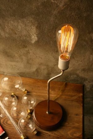 industrial table lamp