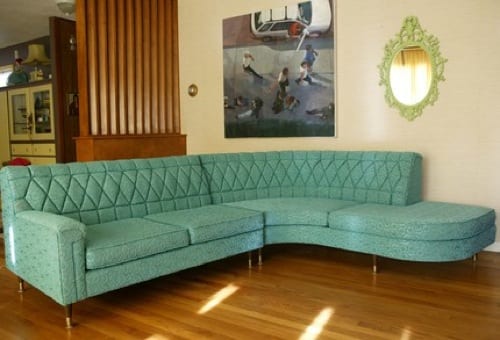 mid-century modern sectional