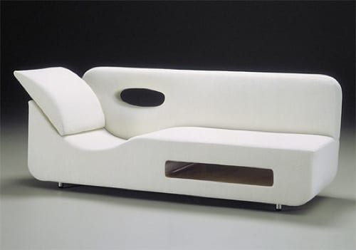 ultramodern white sofa