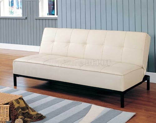 convertible leather sofa