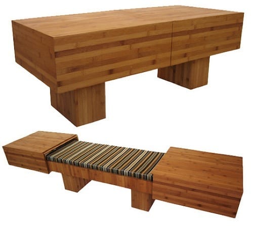 convertible coffee table bench