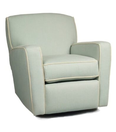 small modern pastel recliner