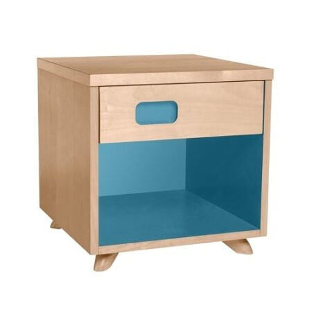 blue kids nightstand